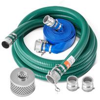 Vandens siurblio siurbimo žarnų rinkinys 51 mm & 19,8 m, filtras, adapteriai
