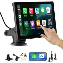 Automobilio belaidė stereo sistema, 228,6 mm HD ekranas, carplay, android auto