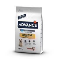 ADVANCE "Sensitive Mini" šunų maistas mažų veislių šunims turintiems jautrų skrandį 7 kg