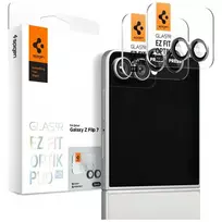 Spigen Glass for camera lens, Optik Pro HD Glass.TR EZ FIT 2pcs for Samsung Galaxy Z Flip7, black