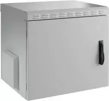 EFB Electronics 19 inch Sieninis Skydas IP55, 12U, Plieninės Durys, Gylis 600 mm, RAL 7035 Šviesiai Pilka