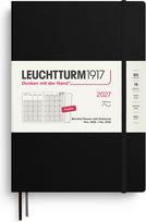 Leuchtturm 1917 Mėnesinis planuoklis su užrašų knygele minkštu viršeliu Leuchtturm 1917 2027 16 mėnesių EN B5, juodas