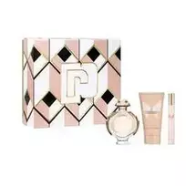 Rinkinys moterims Paco Rabanne Olympea EDP 50 ml + kūno losjonas 75 ml + EDP 10 ml