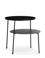 WOUD - Duo Side Table - Mažas staliukas - Juoda