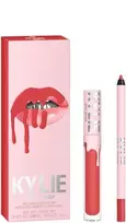 Kylie Cosmetics - Set Matte Liquid Lipstick + Lip Liner - 302 Snow Way Bae
