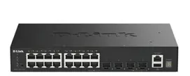 Switch managed DGS-1530-20/E 16 Ports GE + 4 Ports 10G SFP+ Smart