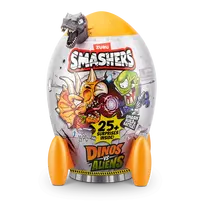 SMASHERS Rinkinys siurprizas „Dinozaurai prieš ateivius“