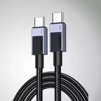 „Ugreen“ USB-C į USB-C kabelis L512, „Power Delivery“, 5 A, 1 m, 480Mbps (žvaigždžių pilkuma)