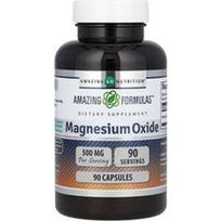Amazing Nutrition, Magnio oksidas, 500 mg, 90 kapsulių