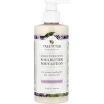 Tree To Tub, Taukmedžio sviesto drėkinamasis kūno losjonas, neriebus, drėkinantis sausai, jautriai odai, levandos, 8.5 fl oz (250 ml)