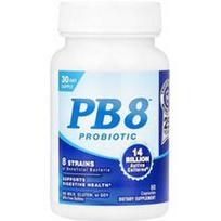 Nutrition Now, PB 8™, probiotikas, 14 milijardų, 60 kapsulių