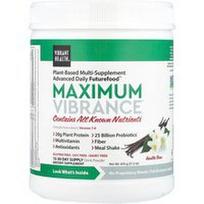 Vibrant Health, Maksimalus gyvybingumas®, 7.0 versija, vanilės pupelės, 21.5 uncijos (610 g)