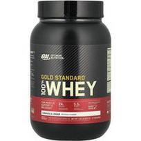 Optimum Nutrition, „Gold Standard®“ 100 % išrūgų, sausainių ir grietinėlės, 837 g