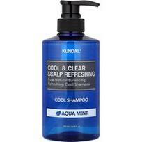 Kundal, Gaivinantis šampūnas „Cool & Clear“ galvos odai, „Aqua Mint“, 500 ml