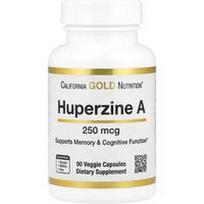 California Gold Nutrition, Huperzine A, 250 mcg , 90 daržovių kapsulių