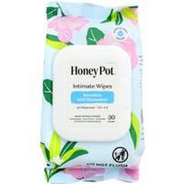 The Honey Pot Company, Intymios higienos servetėlės jautriai odai su rožių vandeniu, 30 vnt.