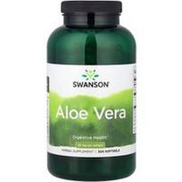 Swanson Vitamins, Aloe Vera, 25 mg, 300 minkštųjų gelių