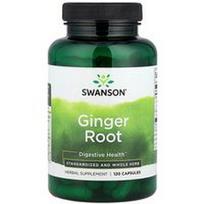 Swanson Vitamins, Imbiero šaknis, standartizuota ir visa žolė, 120 kapsulių