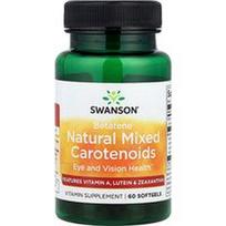 Swanson Vitamins, Betatene® natūralūs karotinoidų mišiniai, 60 minkštųjų gelių