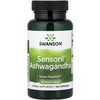 Swanson Vitamins, Sensoril® Ashwagandha, 125 mg, 120 kapsulių