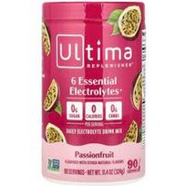 Ultima Replenisher, 6 būtiniausi elektrolitai, kasdienis elektrolitų gėrimų mišinys, pasiflorų skonio, 324 g