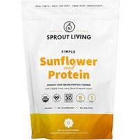 Sprout Living, Paprasti saulėgrąžų sėklų baltymai, 454 g
