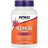 NOW Foods, ADAM™, Vyrams skirtas multivitaminų kompleksas, 60 tablečių