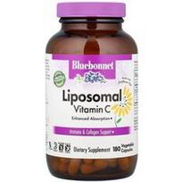 Bluebonnet Nutrition, Liposominis vitaminas C, 180 augalinių kapsulių (500 mg vienoje kapsulėje)