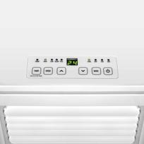 TEESA TSA8120 mobilus kondicionierius, 2.5 kW, 2500 W, 960 W, 220-240 V, 50/60 Hz, 64 dB, 2 greičiai, laikmatis 24 h, Wi-Fi, Tuya