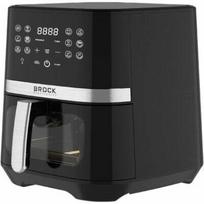 Brock DAF 6501 G karšto oro gruzdintuvė, 6,5 l, 1800 W, 80-200 °C, 60 min laikmatis, 12 programų, neslidžios kojelės