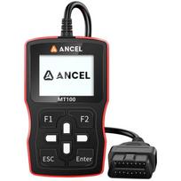 Ancel MT100 motociklų diagnostikos skaitytuvas, 5" ekranas, OBD2, Honda, Suzuki, Yamaha adapteriai