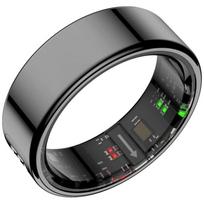Colmi R12 išmanusis žiedas, 19,1 mm, 9 dydis, juodas, 1ATM, Bluetooth 5.0, 5 dienos, LED ekranas, sveikatos stebėjimas