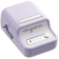 Niimbot B21 Pro Purple, nešiojamas etikečių spausdintuvas, 20-50mm, 300dpi, 1500mAh, Bluetooth, USB-C, terminė spauda