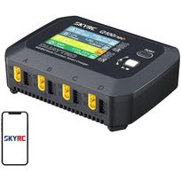 SkyRC Q100neo SK-100223-01, 4 kanalų įkroviklis, AC 100–240V, DC 10–30V, 100W/240W, 6A, LiPo/Li-ion/LiFe/LiHV/Pb/NiMH/NiCd
