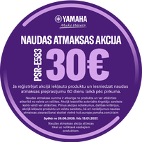 Yamaha PSR-E583 Sintezatorius su automatiniu akompanimentu