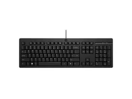 HP 125 G2 laidinė klaviatūra, USB, ENG, juoda