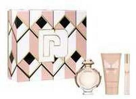 Paco Rabanne Olympea dovanų rinkinys EDP 50 ml, kūno losjonas 75 ml ir miniatiūra EDP 10 ml