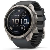 GARMIN Fenix 9 Pro 51mm AMOLED inReach, Titanium Graphite/Black sportinis laikrodis 010-04337-21