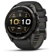 GARMIN Fenix 9 Pro 51mm AMOLED, Carbon Gray DLC Titanium Black/Pebble sportinis laikrodis 010-04337-16