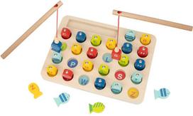 Tooky Toys Tooky Toy medinis žaidimas Žvejyba, mokomės raides, 29 vnt.