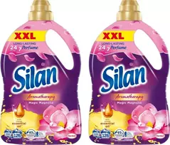 Silan skalbinių minkštiklis 2x SILAN skalbinių minkštiklis „Aromatherapy Magic Magnolia“, 126 skalbimų, 2,772 l