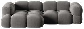 Kampinė sofa Cosmopolitan Design Loretto Vogue 15, pilka sp., kairinė, 147 x 250 cm x 68 cm