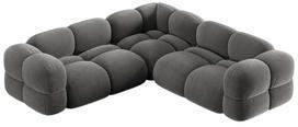 Kampinė sofa Cosmopolitan Design Loretto Vogue 15, pilka sp., 250 x 250 cm x 68 cm