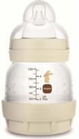 Kūdikių buteliukas Mam Baby Perfect Start, 130 ml, 0 mėn., skaidri sp./smėlio sp.