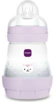 Kūdikių buteliukas Mam Baby Perfect Start, 160 ml, 0 mėn., skaidri sp./violetinė sp.