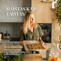 MAISTAS, KAIP VAISTAS (Antiuždegiminė, augalinė, gydanti mityba)
