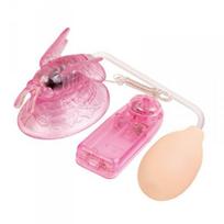 Klitorio pompa Boss Of Toys Butterfly Clitoral Pump, rožinė