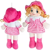 Malplay Minkštas žaislas Skudurinė lėlė Zofia, 35 cm