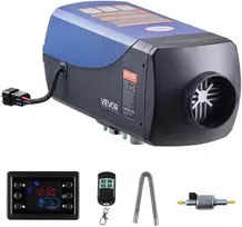 Dyzelinis oro šildytuvas 12-24 V 5-8 kW su nuotolinio valdymo pultu ir LCD ekranu