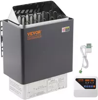 Elektrinė pirties krosnelė 9 kW, 380-415V, su išoriniu valdikliu, patalpai 9-13 m³